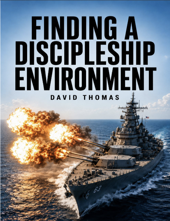 FINDING A DISCIPLESHIP ENVIRONMENT cover